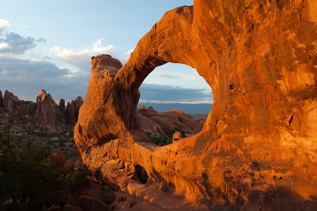 Arches National Park scenery