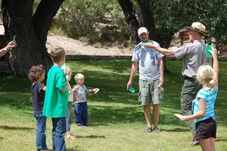Ranger hosting kids program
