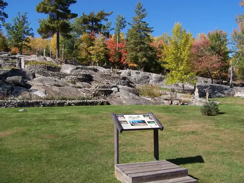 Ellsworth Rock Gardens in the fall.