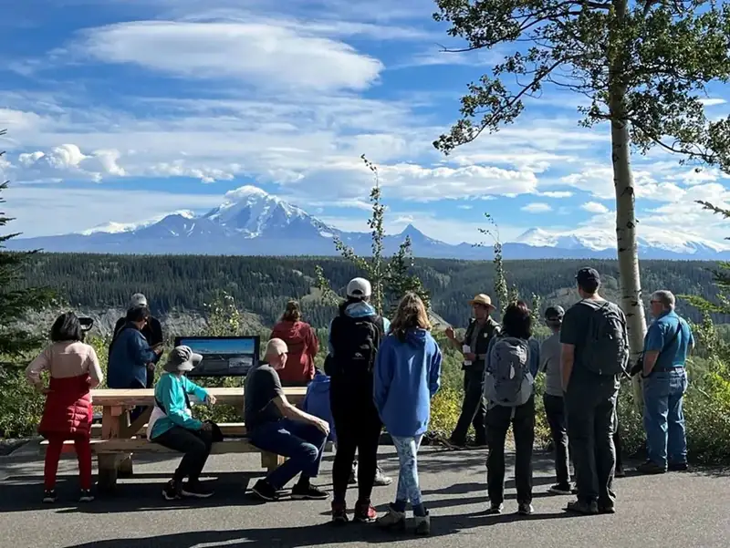 Ranger Led Program on Boreal Forest Trail