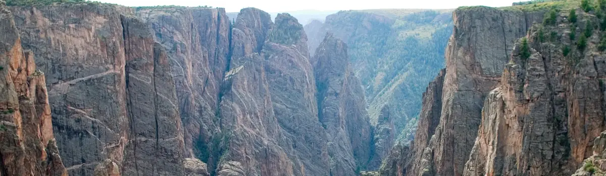 Black Canyon of the Gunnison National Park landscape