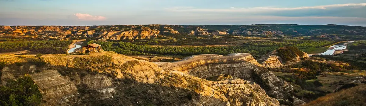 Theodore Roosevelt National Park landscape